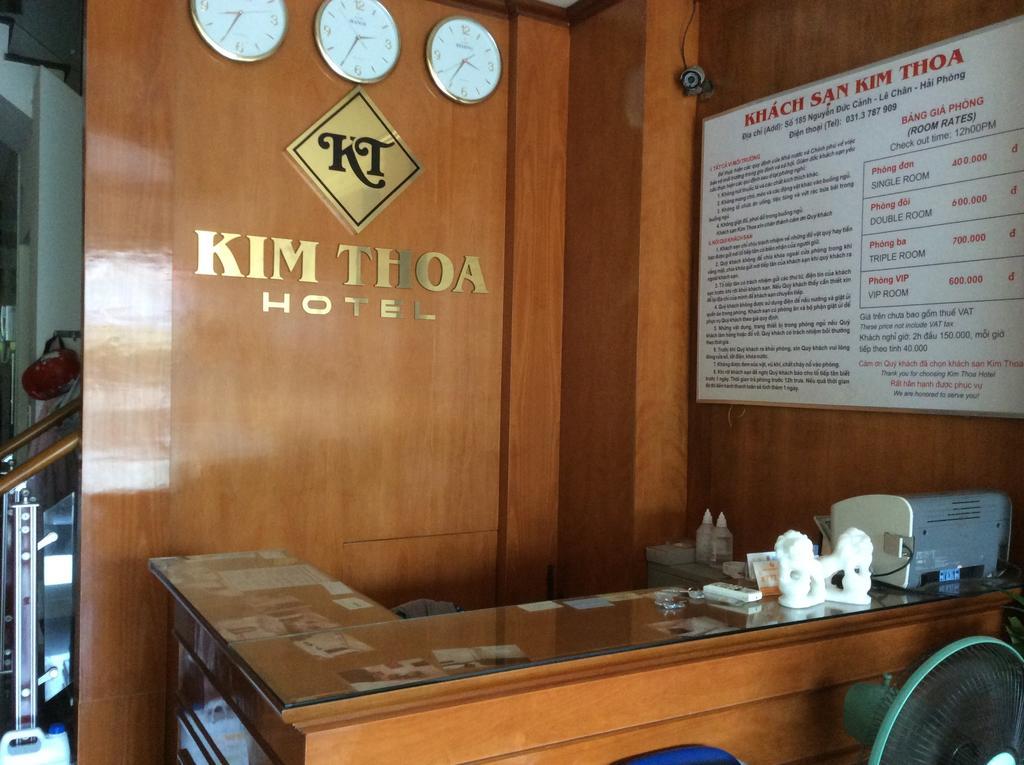 Kim Thoa Hotel Hai Phong Eksteriør bilde